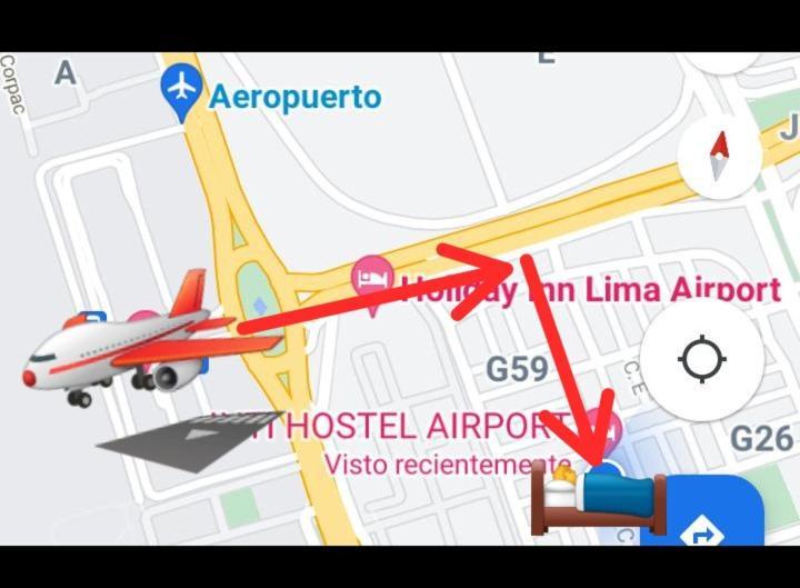 Inti Hostel Airport Лима Экстерьер фото